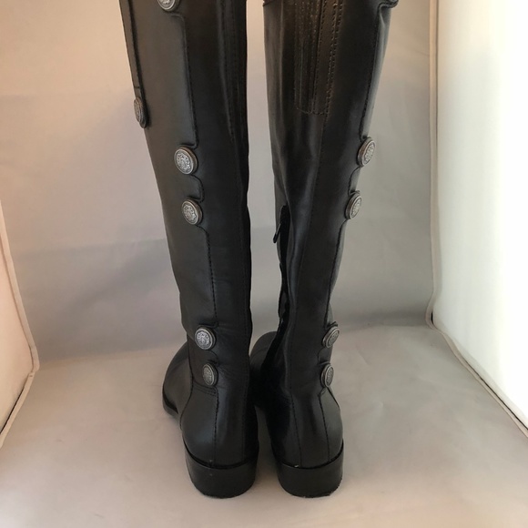 Arturo Chiang Enchant Leather Riding Boots - Picture 6 of 8